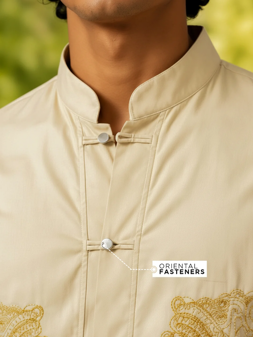 Simha Yali Embroidered