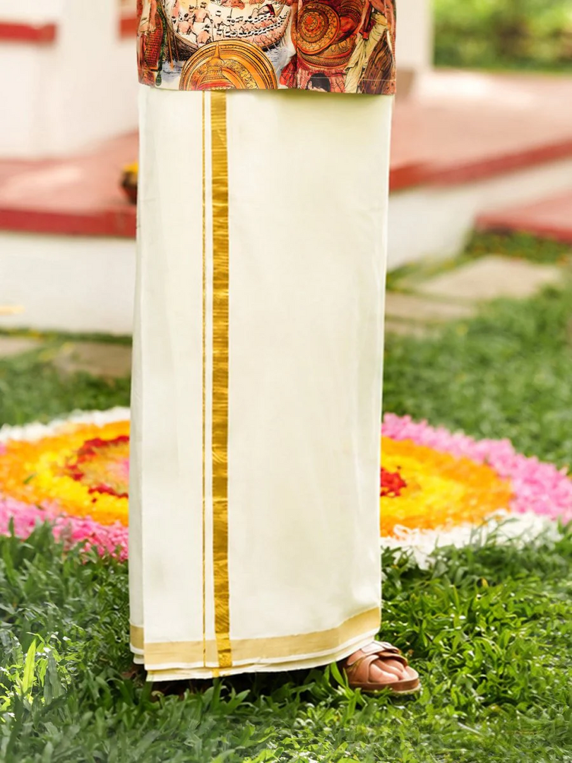Golden Kasavu Mundu