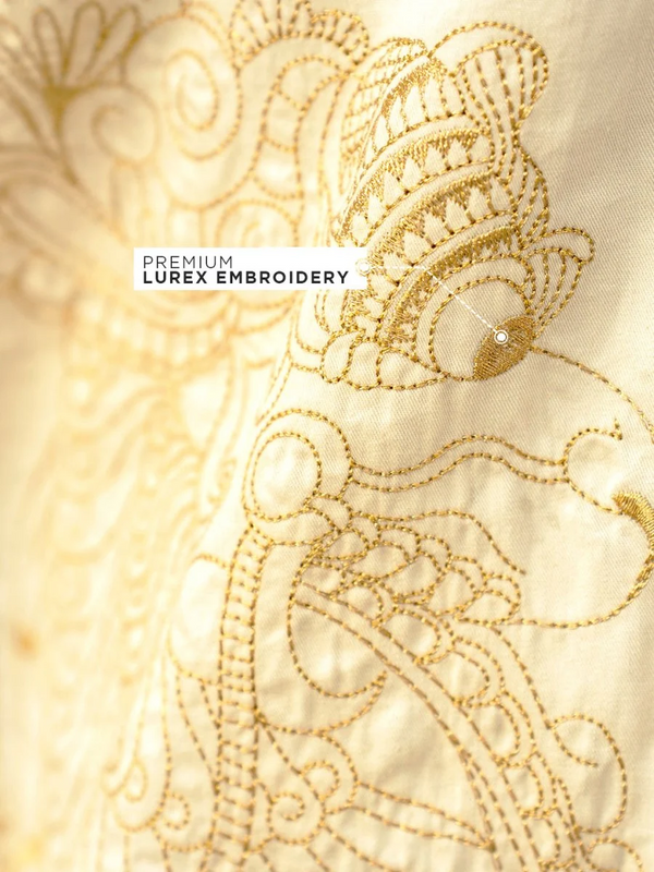 Simha Yali Embroidered